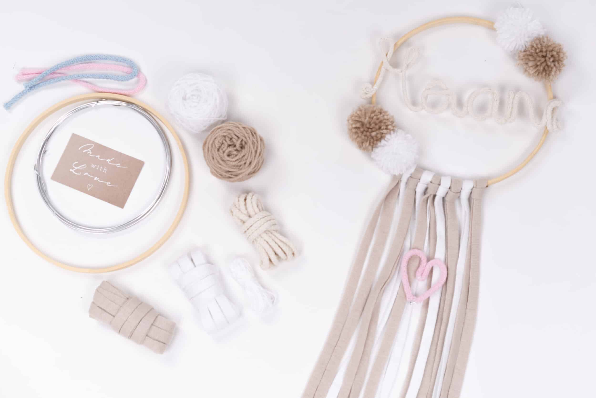 Produktbild eines Sets für einen Traumfänger. - Lohnt sich professionelle Produktfotografie